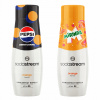 Sada 2 koncentrátov, sirupy do vody. Sodastream Pepsi MAX Mango + Mirinda