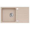 Alveus GALAPAGOS kuchynský granitový drez so sifónom 77x43 - G-55 Beige 1091213