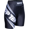 TOP TEN MMA MMA Vale Tudo Women Short Tights “Fight Team” - black, size S Size: M, Color: Black, Gloves cut: Without Label