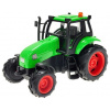 Farming Traktor kov 11 cm na setrvačník na baterie se světlem a zvukem v krabičce