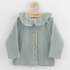 Dojčenský kabátik na gombíky New Baby Luxury clothing Laura sivý Farba: Sivá, Veľkosť: 68 (4-6m)