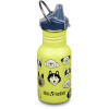 Detská nerezová fľaša Klean Kanteen Kid Classic Narrow 12oz (w/Kid Sippy Cap) - dogs 355 ml uni