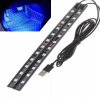 23 cm 24 LED PODSVIETENIE NOHY PODLAHY BOČNÍKOV USB SILNÉ AUTO