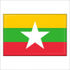 Magnetka vlajka Mjanmarsko
