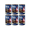 BRIT Premium by Nature Junior Turkey & Liver 6x400 g pre mladé psy a šteňatá