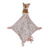 Little Dutch Fairy Garden Cuddle Cloth uspávačik so sponou pink 1 ks