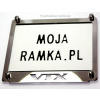 Motocyklový rámik HONDA VTX Chopper INOX!