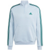 adidas Essentials Fleece 3-Stripes 1/4-Zip M Sweatshirt IJ8909 (190795) Black 2XL