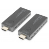 Digitus DS-55323 HDMI bezdrôtový prenos (sada) 30 m 3840 x 2160 Pixel integrovaný LED ukazovateľ, mobilná variant; DS-55323