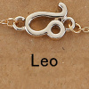 Girly Náramok Zlatá Zodiac Znamenia: Lev BT118/LEO