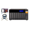 QNAP TL-D800S puzdro pre disk HDD/SSD rámček Čierna, Šedá 2.5/3.5