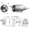 Elektromagnetický spínač pre żtartér MAGNETI MARELLI 940113050429