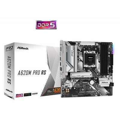 ASRock MB Sc AM4 A520M PRO4, AMD A520, 4xDDR4, HDMI, DP A620M PRO RS