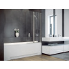 Dvojdielna vaňová zástena Besco AMBITION 2 80,5 x 140 cm (PA-2S)
