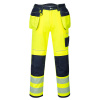PORTWEST HI-VIS HOLSTER PW3 T501 / Reflexné nohavice - HV žltá/námorná modrá UK 30/EU 46