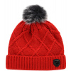 Alpine Pro Godere Unisex zimná čiapka UHAB124 červená L
