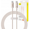 Kábel Baseus USB typ C - USB typ C 1 m ružový