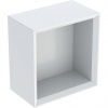 Geberit iCon Štvorcový nástenný box 22,5 x 23,3 cm, biely lesklý 502.321.01.1