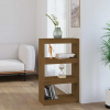 zahrada-XL Knižnica/deliaca stena medová 60x30x103,5 cm masívna borovica 808166