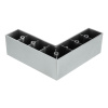 Poliplast Plastová nožička 50 mm 150x150 / Šedá 10 mm