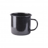 Hrnček smaltovaný Mil-Tec Western 680 ml - čierny
