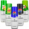 5x Sirup SodaStream Pepsi + Pepsi MAX + Mirinda + 7UP + zelený čaj Lipton
