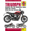 Triumph Bonneville T100, T120, Speedmaster, Bobber, Speed Twin, Thruxton, Street Twin, Cup, Scrambler (16 to 19) (Brožovaná)