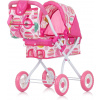 CHIPOLINO Hluboký kočárek pro panenky Emily Multicolor (KZKEL02401MC)