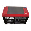 MHPower 6-DMF-24 Trakčná gélová batéria 12V/24Ah, Terminál D2 - M5, Deep Cycle (6-DMF-24)