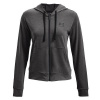Under Armour Rival Terry Taped FZ hoodie GRY 1360907 010