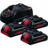 BOSCH Starter Set (3x ProCORE18V 4.0Ah 1x GAL 1880CV PROFESSIONAL) 0615990N2G
