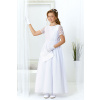 Fashionkids Dievčenské šaty NISA M/450 Farba: Biela, Veľkosť: 158