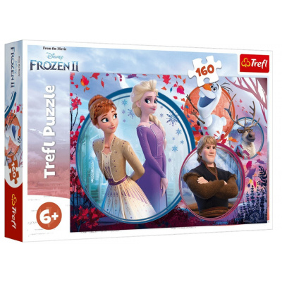Trefl Trefl Puzzle 160 dielikov - Disney Frozen 2