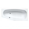 Kaldewei Asymetrická vaňa Mini ľavá 832, 1570x 75/50 cm, celoplošný antislip, Perl-Effekt, biela 224834013001