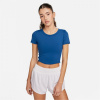 Nike One Fitted Women's Dri-FIT Short-Sleeve Top Court Blue 16 (XL)