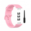 BStrap Silicone remienok na Huawei Watch Fit, light pink SHU005C07