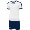 Futbalový set dres + šortky Givova Kit Revolution, biela / tmavo modrá Veľkosť: XS