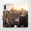 Flipové pouzdro Mobiwear - Huawei P30 Lite - M138P New York (Knížkové flip pouzdro, obal, kryt na mobil Huawei P30 Lite - M138P New York, materiál Umělá kůže + TPU - ochrana 360°, stojánek, silikonová