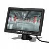 7-palcový farebný auto monitor Peiying 16:9, 2 kanály