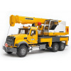 Bruder MACK Granite Liebherr crane truck 1/16