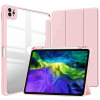 SES 2v1 Smart flip cover+zadný silikónový ochranný obal s držiakom na pero pre Apple iPad Pro 13
