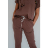 Amarivas Dámske zdravotnícke nohavice Amari SOFT - Chocolate Veľkosť: S