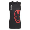 adidas Real Madrid Marvel Avengers Shirt Adults Black L