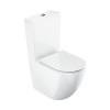 Ravak OPTIMA WC kombi RimOff set, vario odpad biela X01870