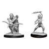 Dungeons & Dragons Nolzur's Marvelous Miniatures - Shifter Wildhunt Ranger 2-Pack, 4 cm