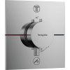 Hansgrohe Sprchová a vanová baterie ShowerSelect Comfort E bez podomítkového tělesa chrom 15572000