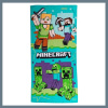 Minecraft Battle osuška, plážová osuška 70×140 cm CBX2412024MC