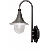 Záhradné nástenné svietidlo - Dekoratívna nástenná lampa, fasáda K-8130 čierna (Dekoratívna nástenná lampa, fasáda K-8130 čierna)