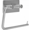 Držiak na papier Fala Steely, strieborný, kovový, s 3M páskou