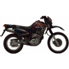 NÁLEPKY NA MOTOCYKEL JUULA PRE YAMAHA XT 600 E 1996 DARK MAGENTA